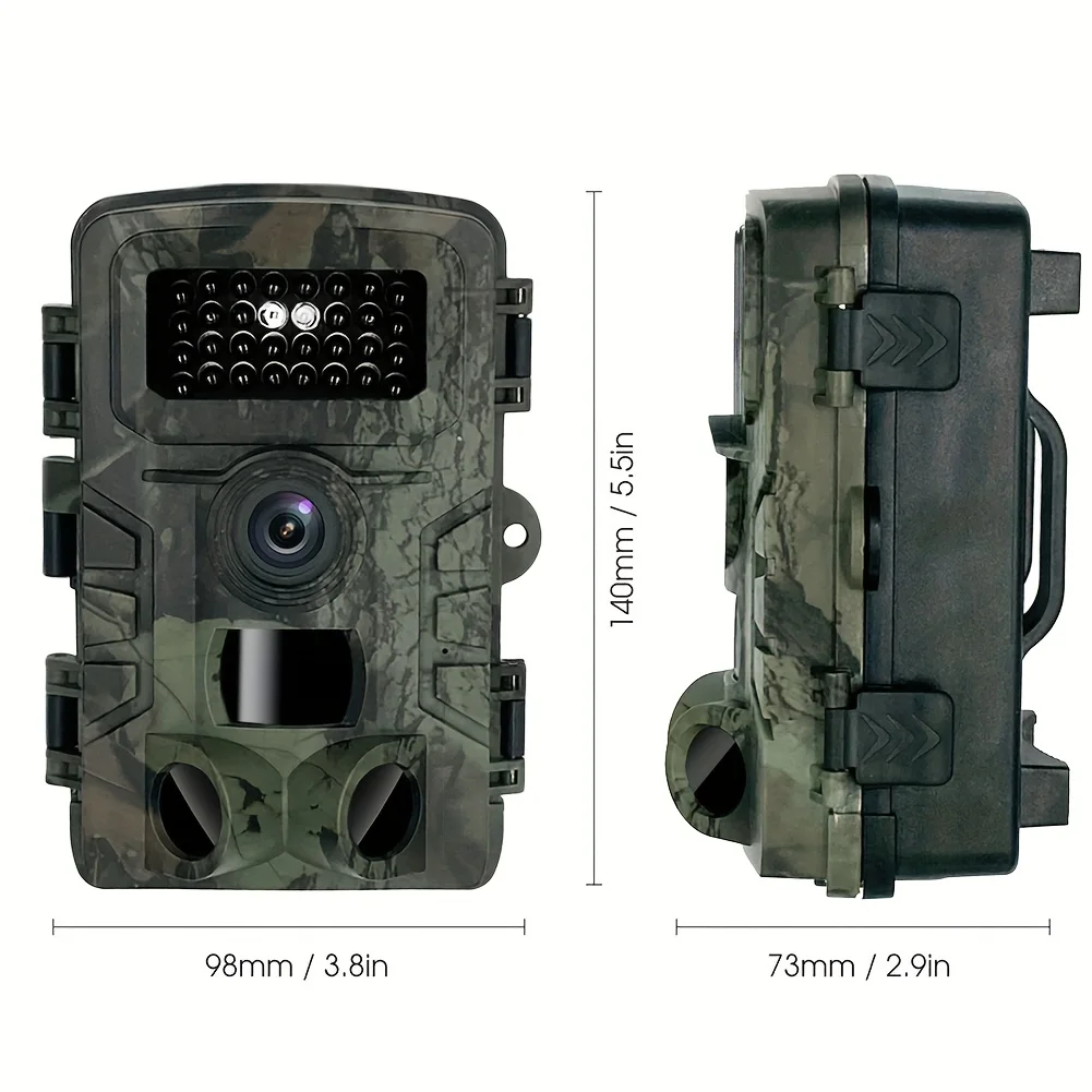 58MP 2.7K Wildlife Hunting Trail Game Camera Security Camera Waterproof Day & Night Dual Use Hunting Scouting Camera