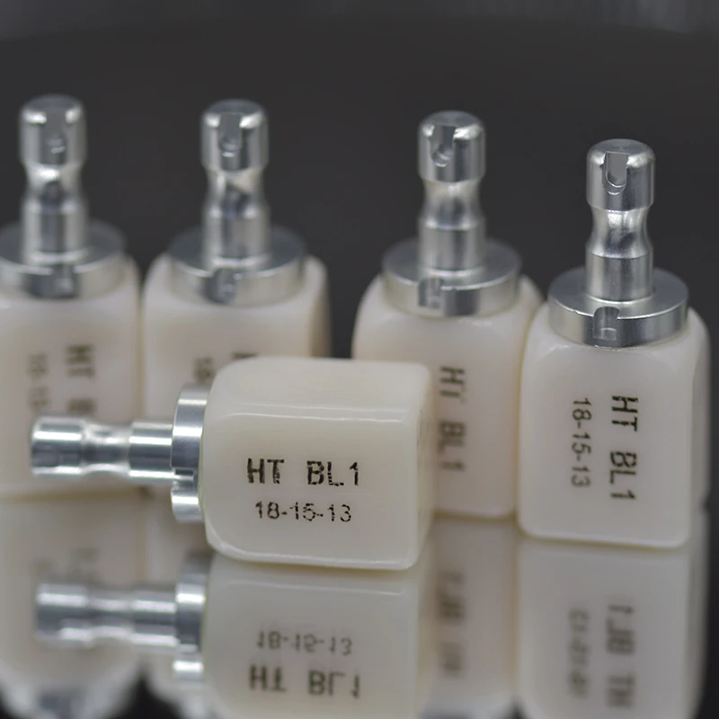 Цифровая стоматология, материалы CAD/CAM, типы зубчатой стеклянной керамики