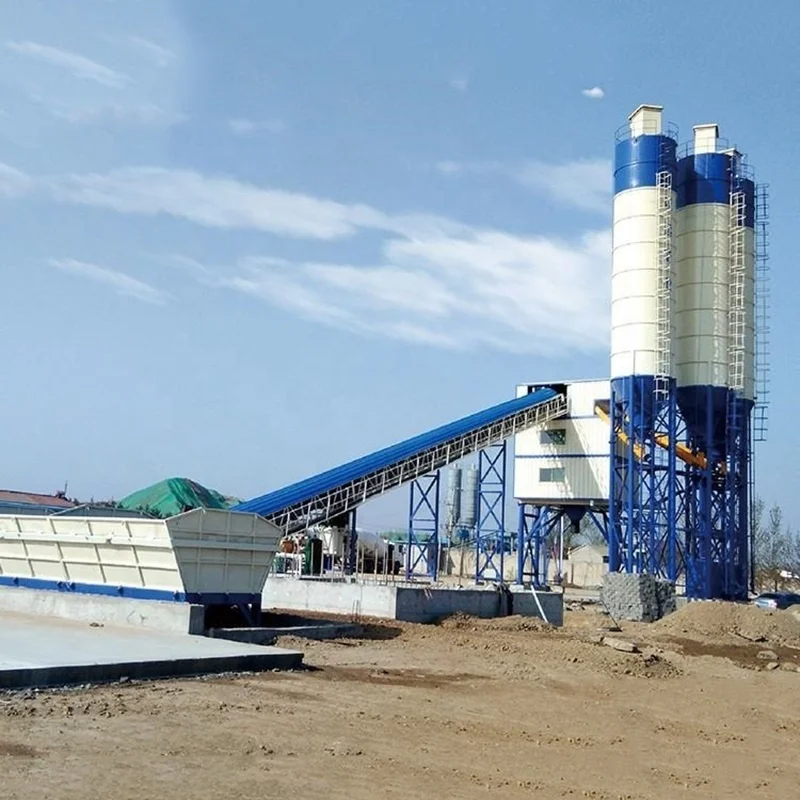 Hzs90 высокое качество лидер продаж 60 м3/ч ленточный бетономешалочный завод распродажа программа бетонных заводов в Юго-Восточной Азии