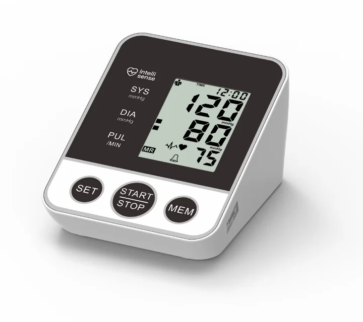 China factory cheap price LCD Display Blood Pressure Monitor, Portable & Household Arm Band Type Sphygmomanometer, Automatic Upp