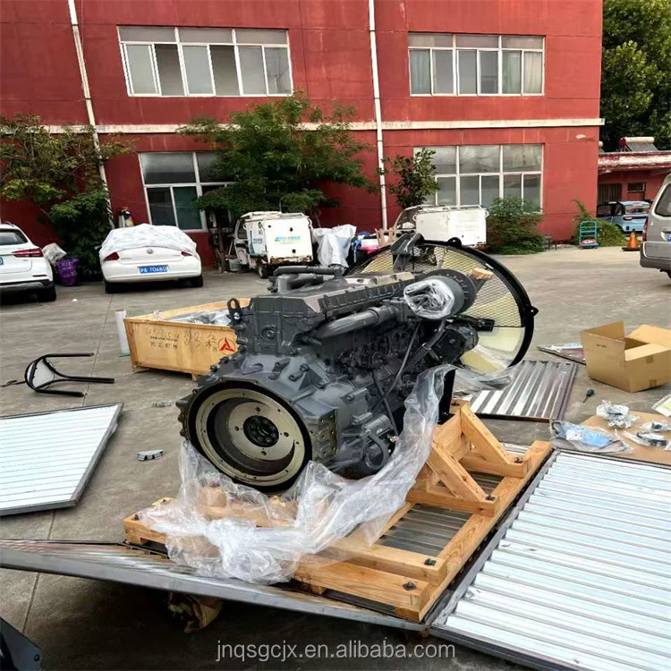 Excavator Engine Assembly Five Ten Ling 6HK1 Direct Injection EFI Engine Assembly