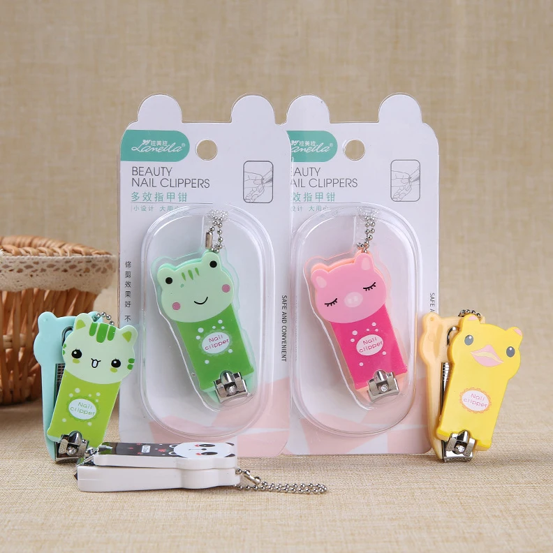 
Lameila wholesale cute nail clipper cartoon cute kid baby nail toe manicure tools C0168 