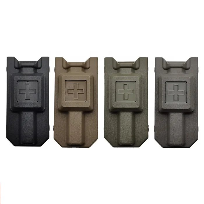 Outdoor Tactical Equipment Medical Box Plastic for Hiking Camping Hunting EMT Tourniquet Pouch Nylon Storage Box