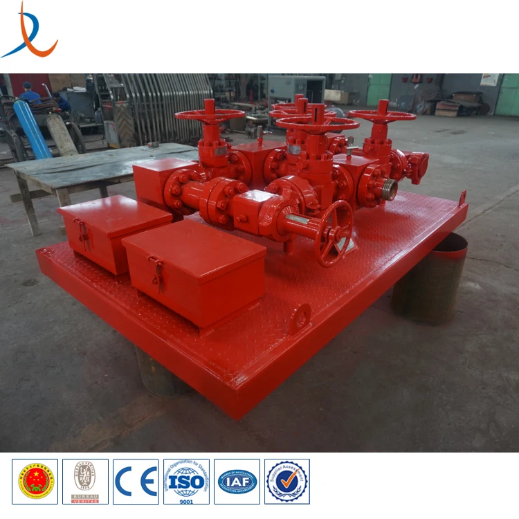  Oilfield H2S service 5 valves choke manifold / API