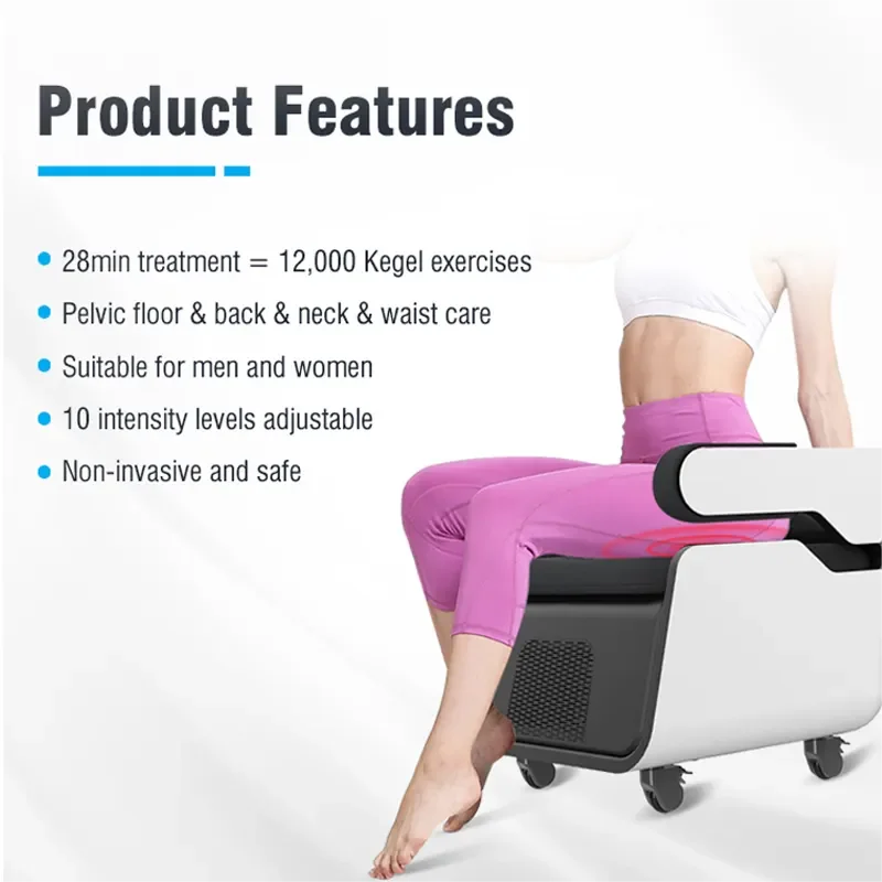 HI-EMT Magic Chair Vaginal Tightening EMS Chair Treatment Pelvic Floor Muscle Strengthening Machine Electromagnetic Energy
