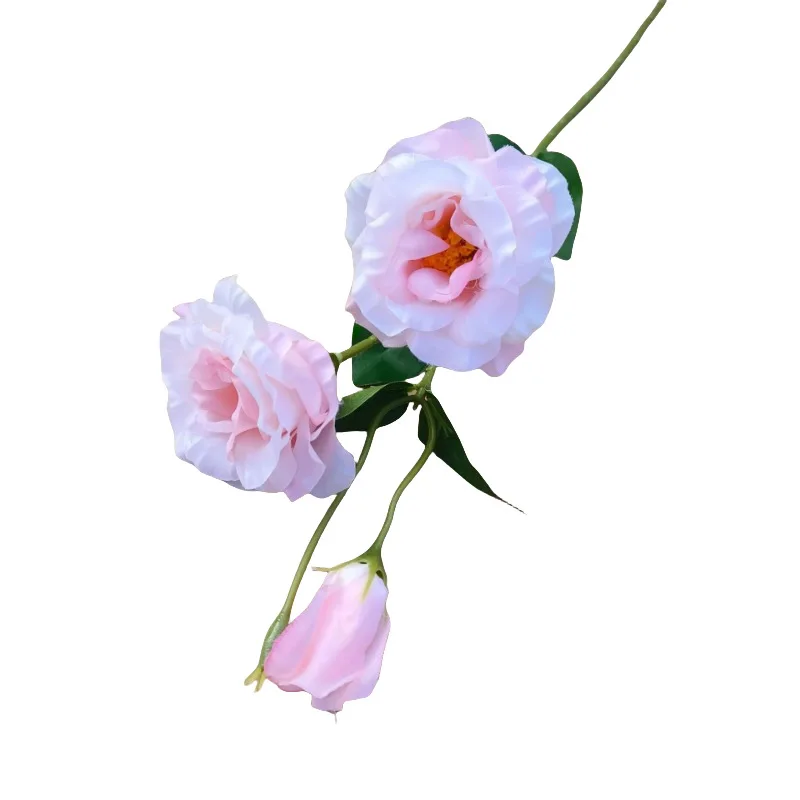 Wholesale wedding flowers Chinese bellflower high simulation artificial silk flower 67cm 3 heads arrangement YRA229