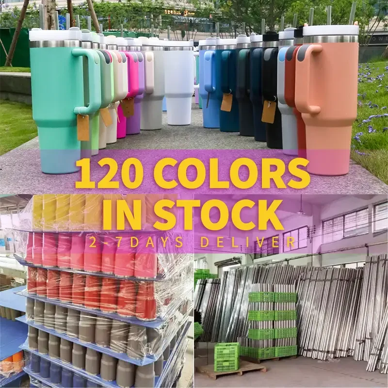 Custom  Vacuum Outdoor Travel Cup 40oz 40 oz Insulated Coffee Mug Stainless Steel tumbler with custom logo