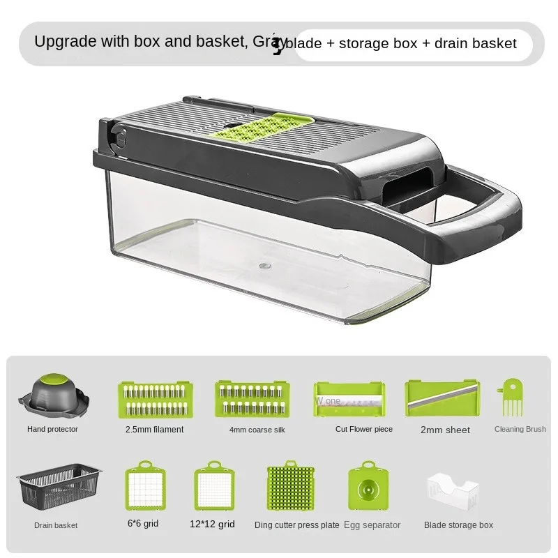Kitchen Gadget 2024 Multifunction Stainless Steel Mandoline Slicer