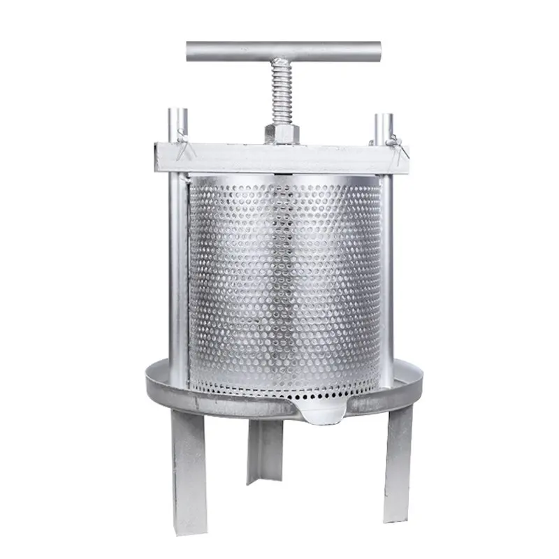 Stainless Steel Manual Honey Wax Separator Beeswax Making Machine Bees Wax Press Machine