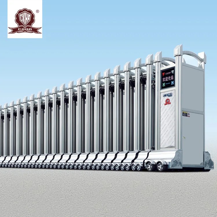 Технопарк главный вход автоматические раздвижные ворота