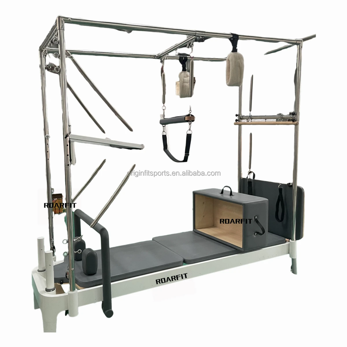 Aluminum Pilates Reformer Cadillac Full Track Three in One