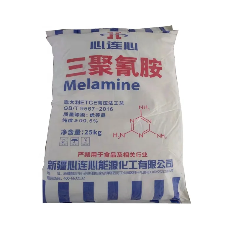 high pressure melamine XLX  C3H6N6 melamine 99.8%