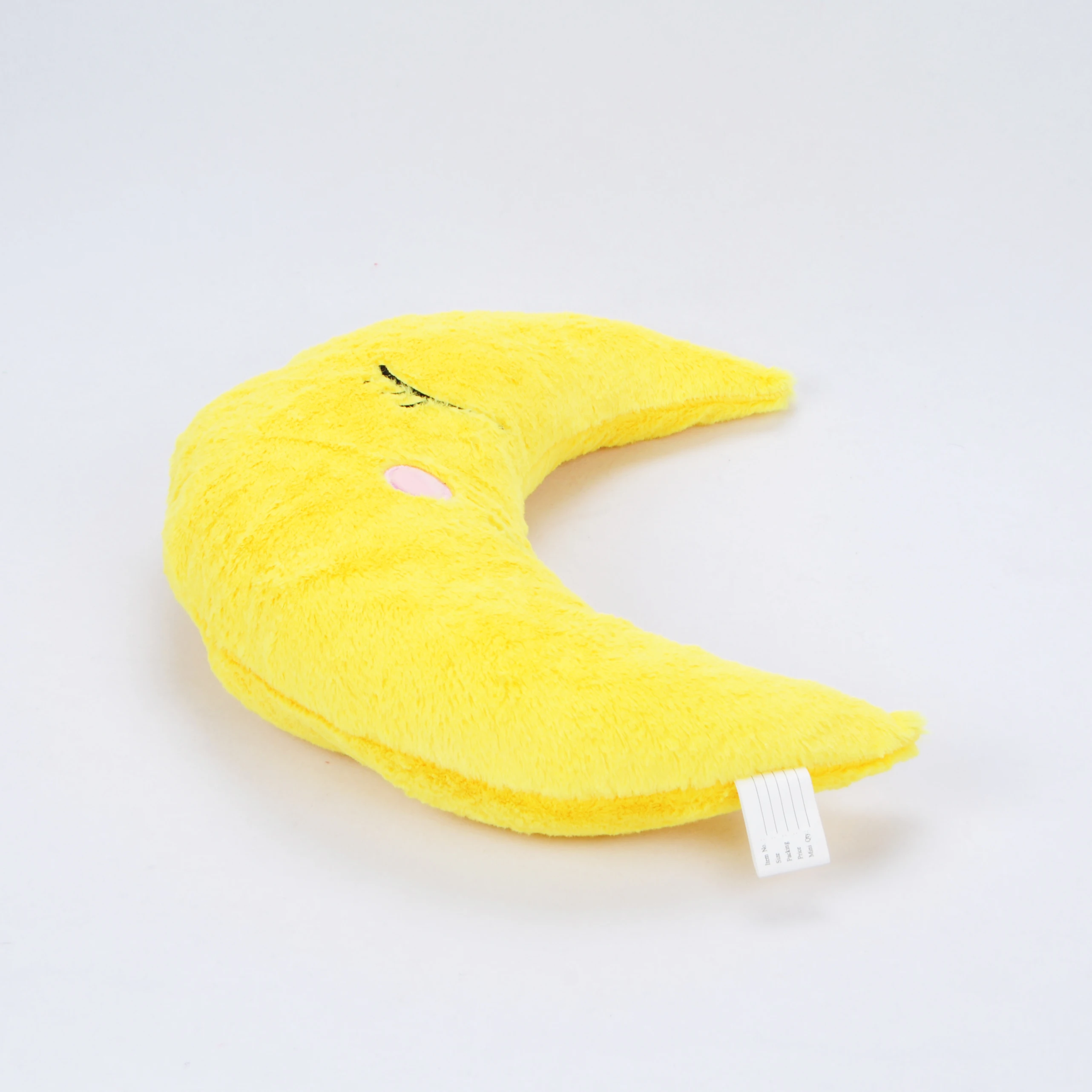 fashion cute baby head decorative Smiling half Moon pillow cushion