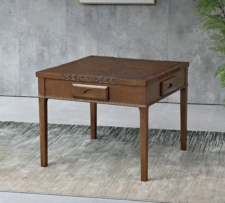 
2021 modern minimalist automatic mahjong machine table dual-use home 