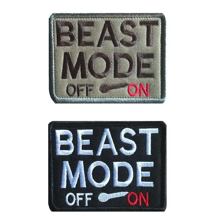 2022022204 Beast Embroidery Patches