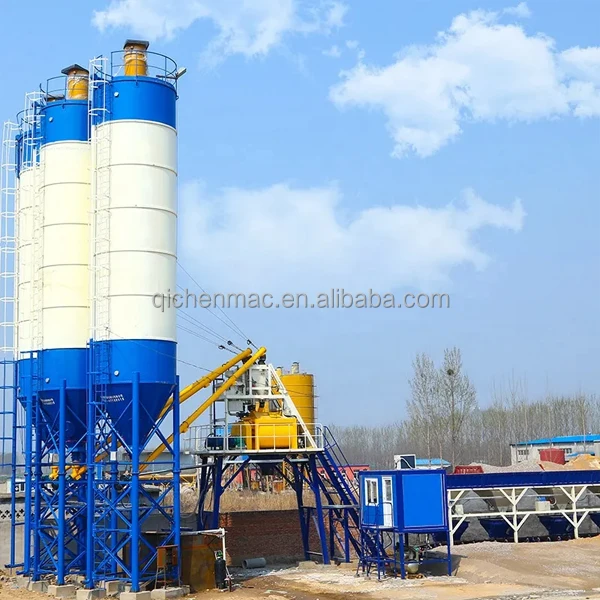 High quality HZS25 concrete batching plant Portable Mobile Ready concrete plant price for sale