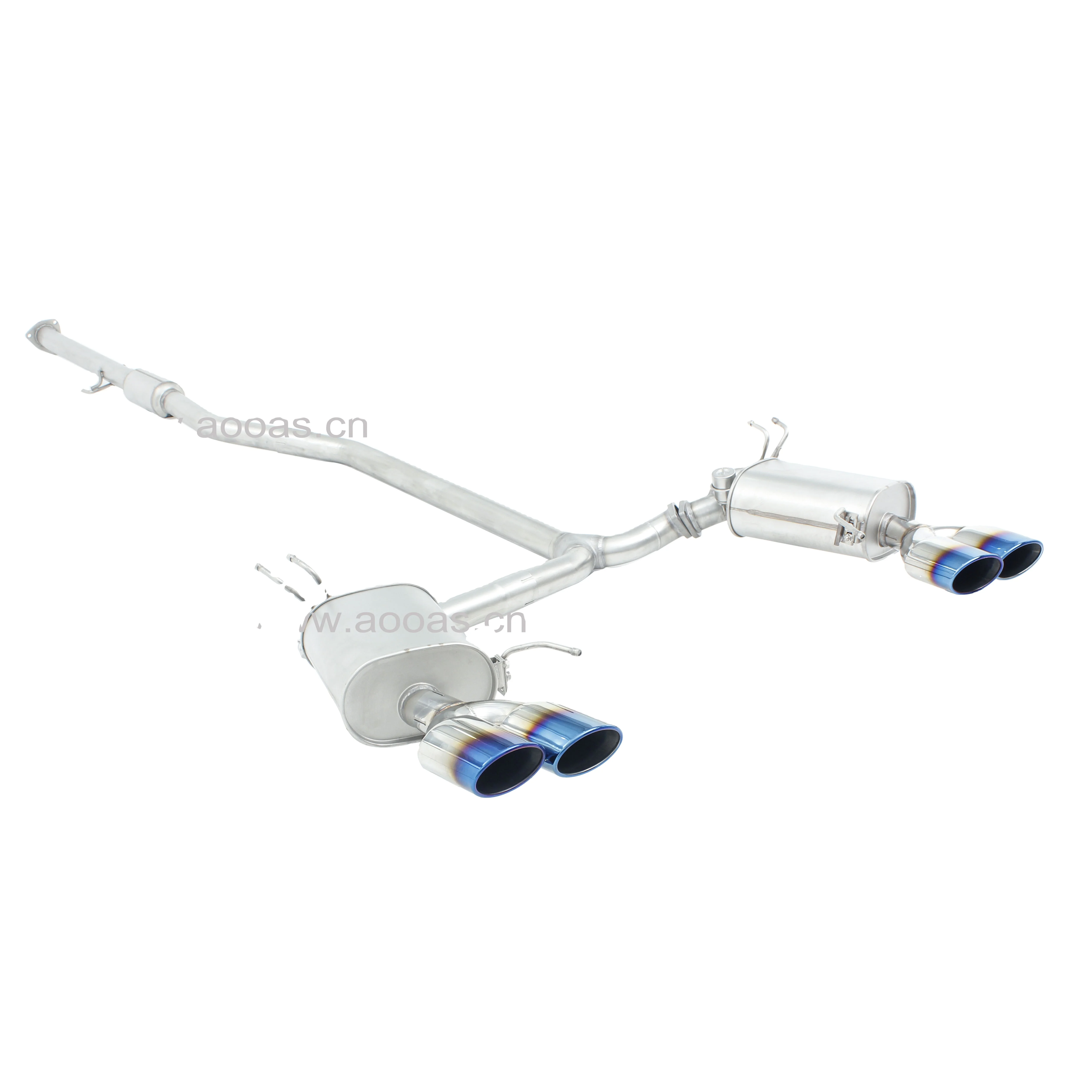 Высокопроизводительный поток для системы выхлопной трубы автомобиля Acura TLX, активный звук выхлопной трубы