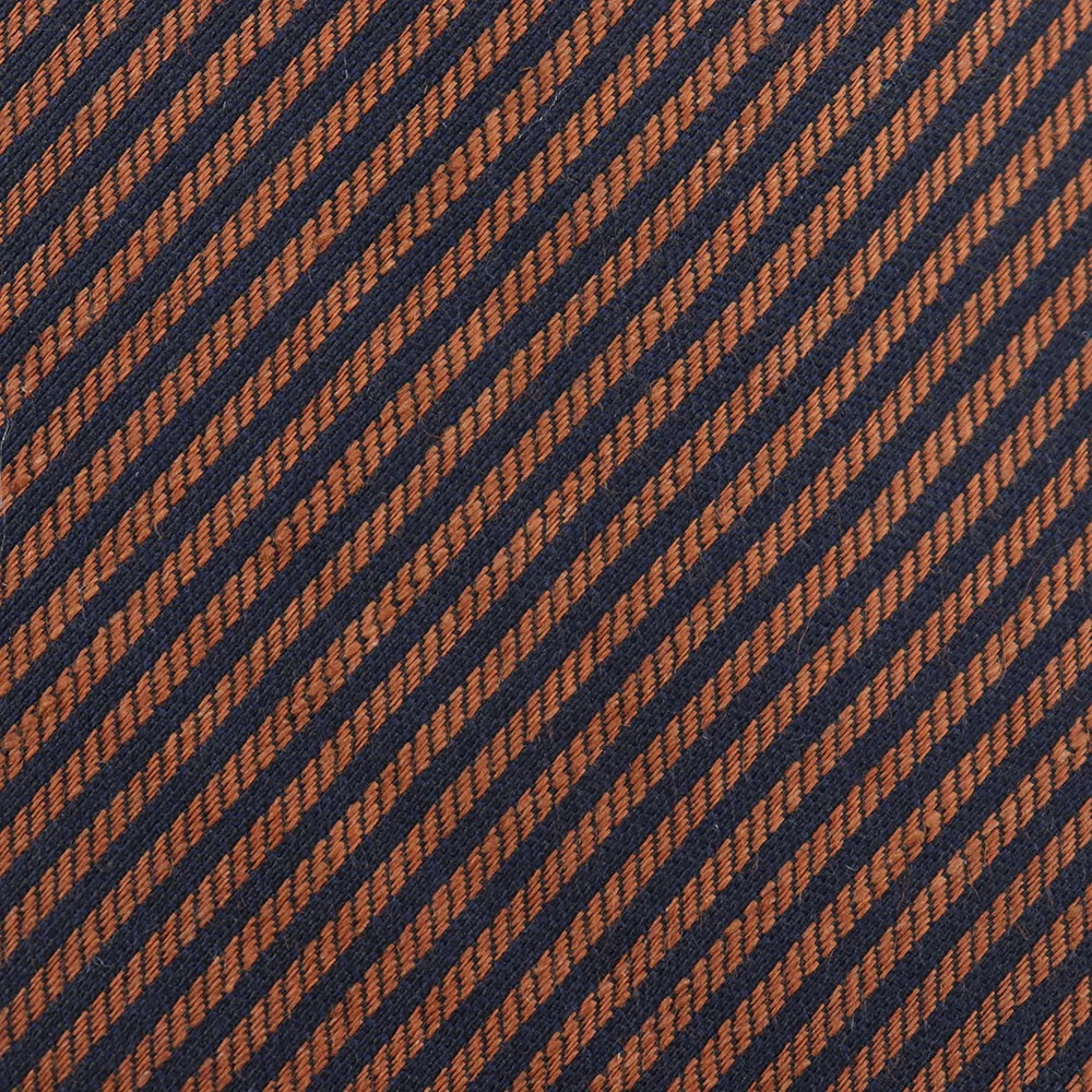 XINLI, индивидуальный модный грязно-Оранжевый Полосатый шелковый хлопковый галстук, Мужской Хлопковый галстук в полоску