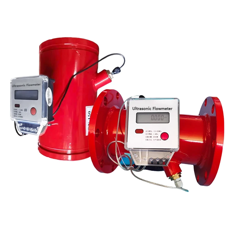 High quality Products 6-inch Ultrasonic  Electromagnetic Flange Digital Converter flow meter