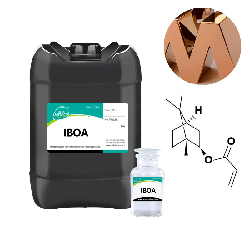 UV Monomer IBOA Iso-Bornyl acrylate CAS number 5888-33-5 high tg high transparency low shrinkage
