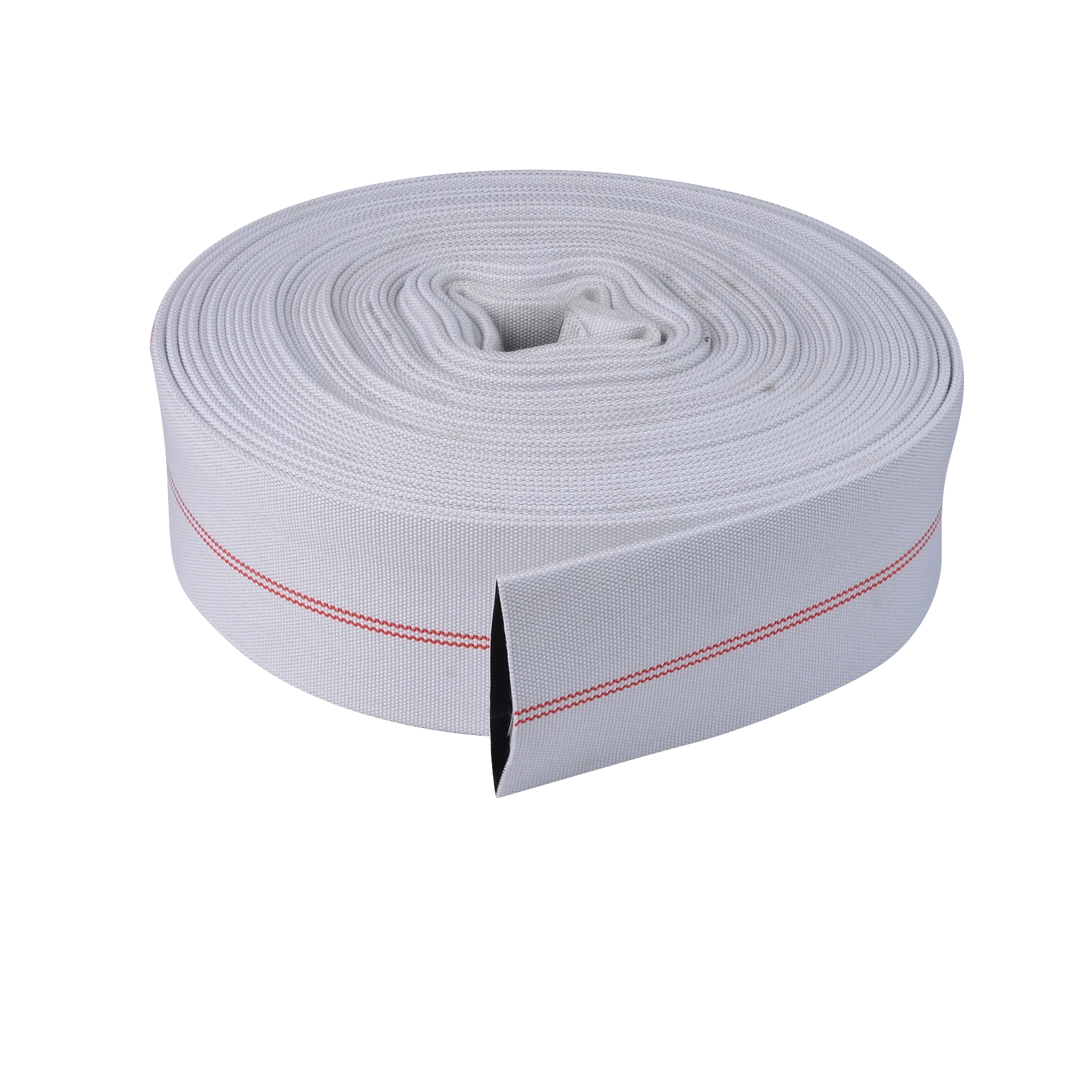 Factory Directly Sale 2 Inch 10-13 Bar Work Pressure Synthetic Rubber Lined Fire Hose