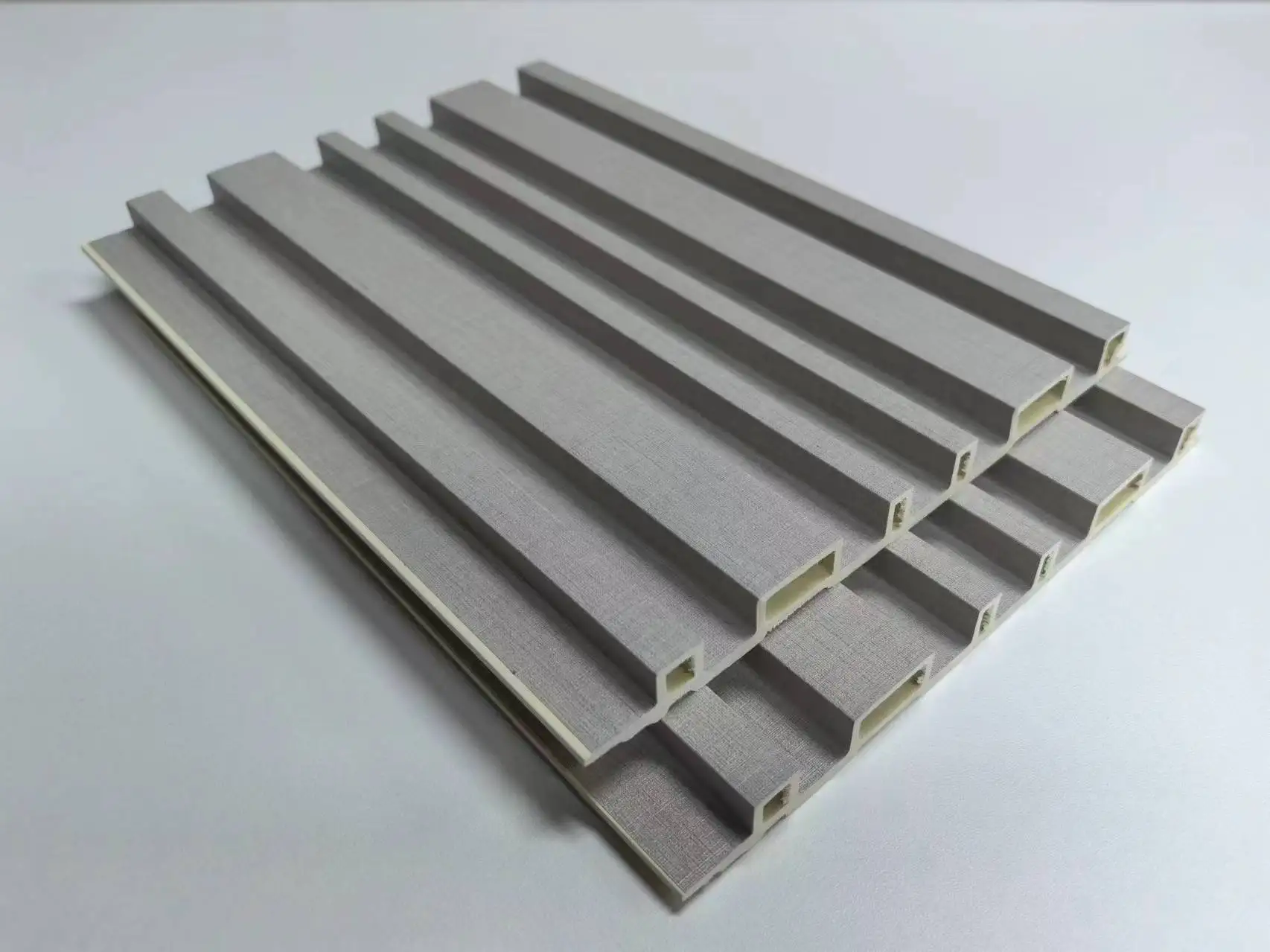 Popular Design WPC Wall Panel Interior PVC Marble Sheet slat Wall Clading WPC Wall Wallpaper Panels Fluted