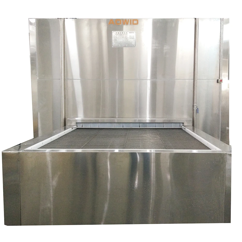 Individual Quick Freezing Machine Tunnel Freezer IQF