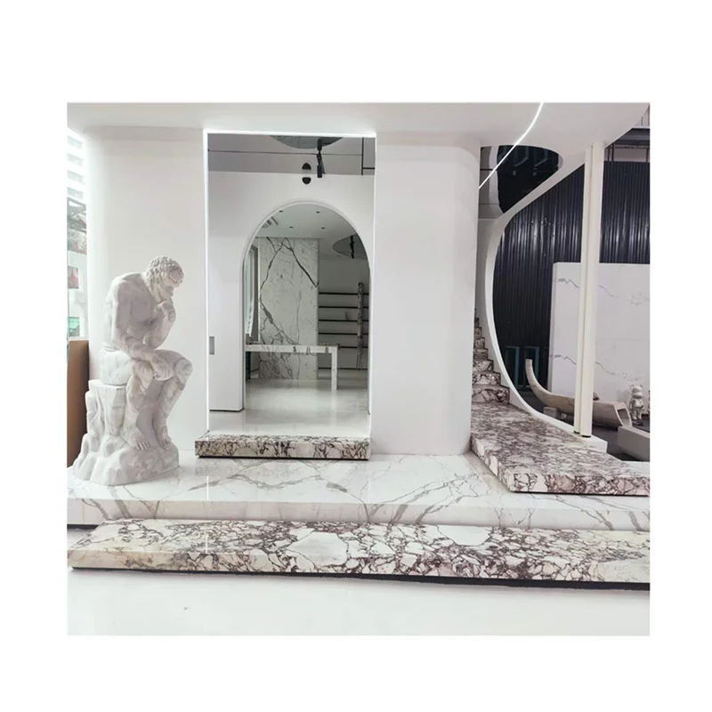 exotic breccia capraia marble flooring tiles, calacatta violet marble stone price