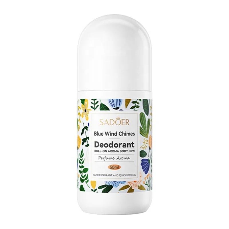 Private Label Organic Natural Deodorizer Long Lasting Women Perfume Deodorant Roll On Crystal Deodorant & Antiperspirant