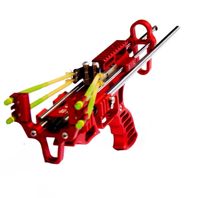 Rubber Slingshot Outdoor Hunting Shooting Slingshot Rubber Band Catapult Metal Chinese Professional Slingshot telescopic sight