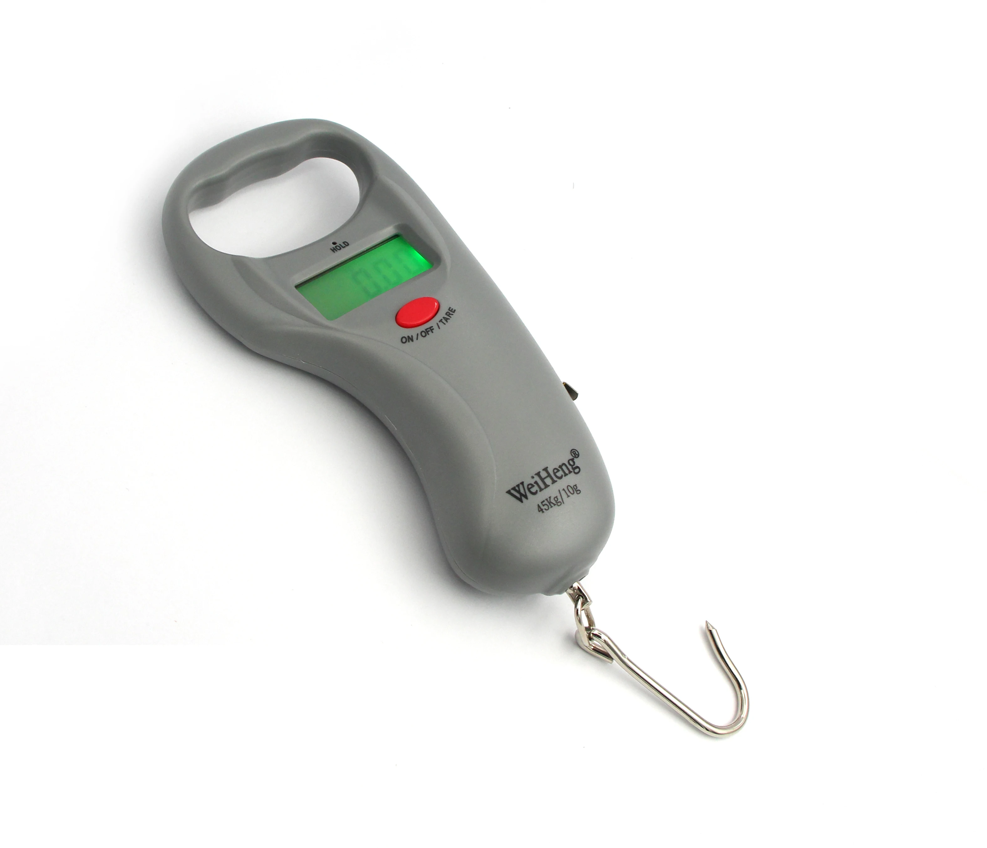 X644K Frichy Electronic Handle Hanging Weighing Pocket Fish Weight Include Measure Tape 45KG Portable Digital Scale