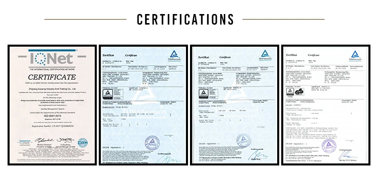 Aopeng Large step domestic steel ladder with GS AP-1104G