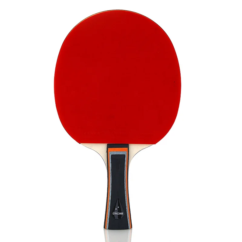 Indoor Fitness Exercise Cheap Ping Pong Paddle Bat Table Tennis Racket Boli-2star Pimples in Poplar Wood Sport Users CN;JIA 5pcs