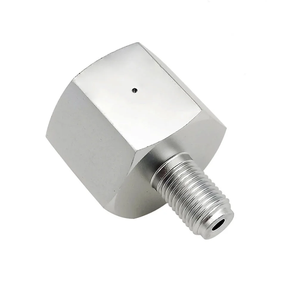 Female CGA320 to Male 3/8UNF-24 Fit 12g Cartridge Capsule Threaded Mini Regulator Homebrew Aquarium CO2 Tank Adapter