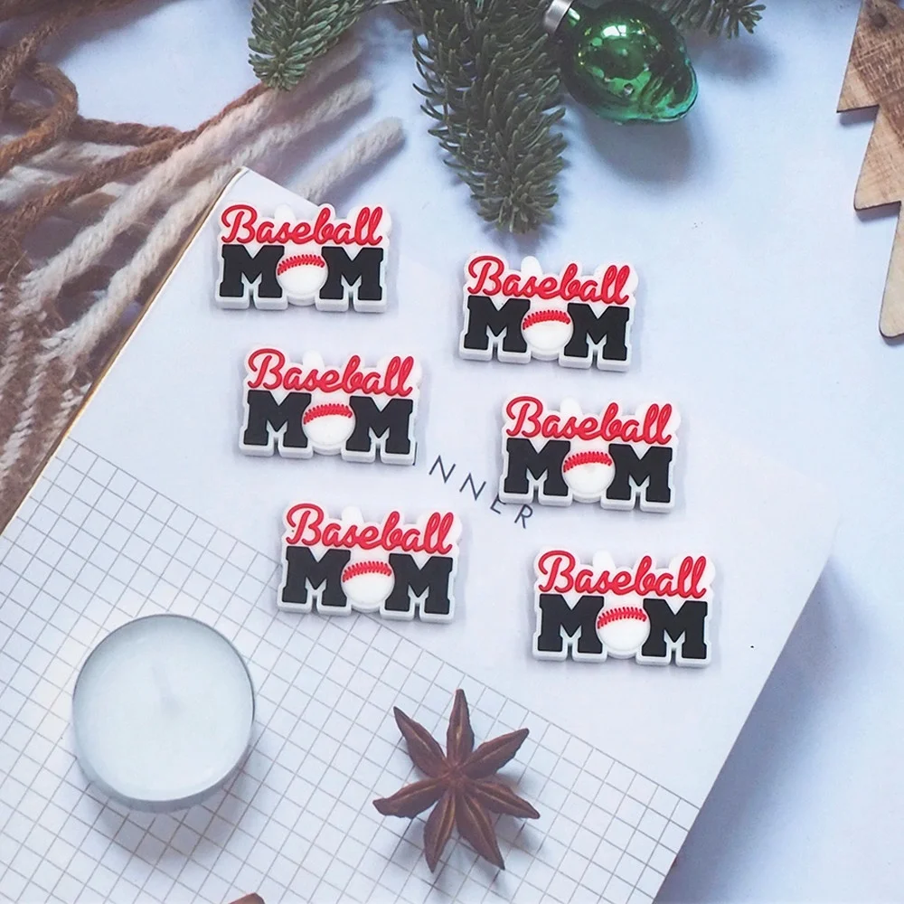 Hot Sale Rodent Baby Chewable Teether DIY Jewelry Pacifier Chain Gift Baseball Focal Character Beads For Pen Making