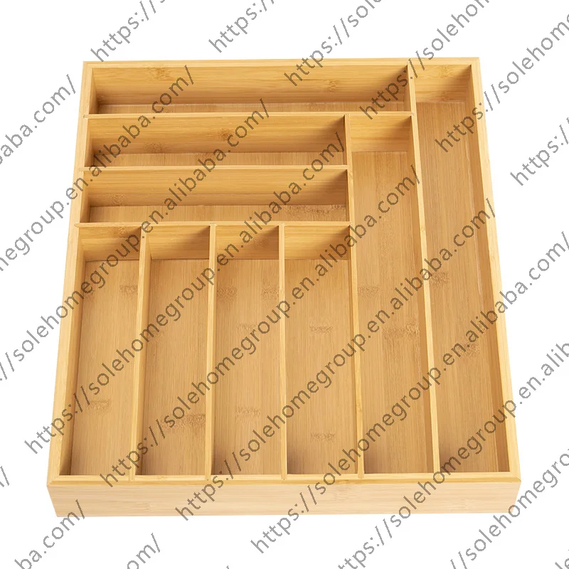 bamboo organizer holder drawer optional 39 styles kitchen accessories stuff storage with 100% bamboo board