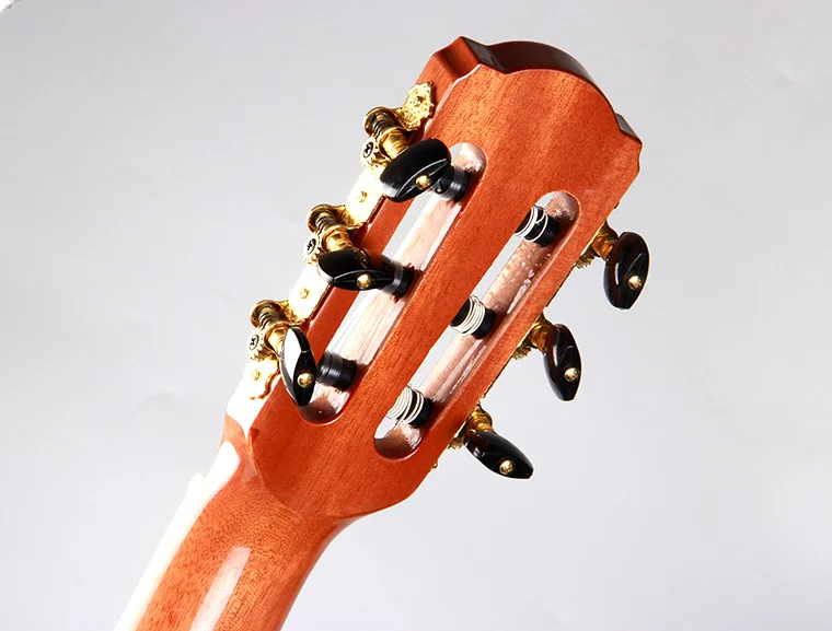 High Quality Mini Guitar 3/4 36 Inch Nature Spruce Top Solid Wood Handmade 6 Nylon Strings Travel Classical Acoustic Guitare