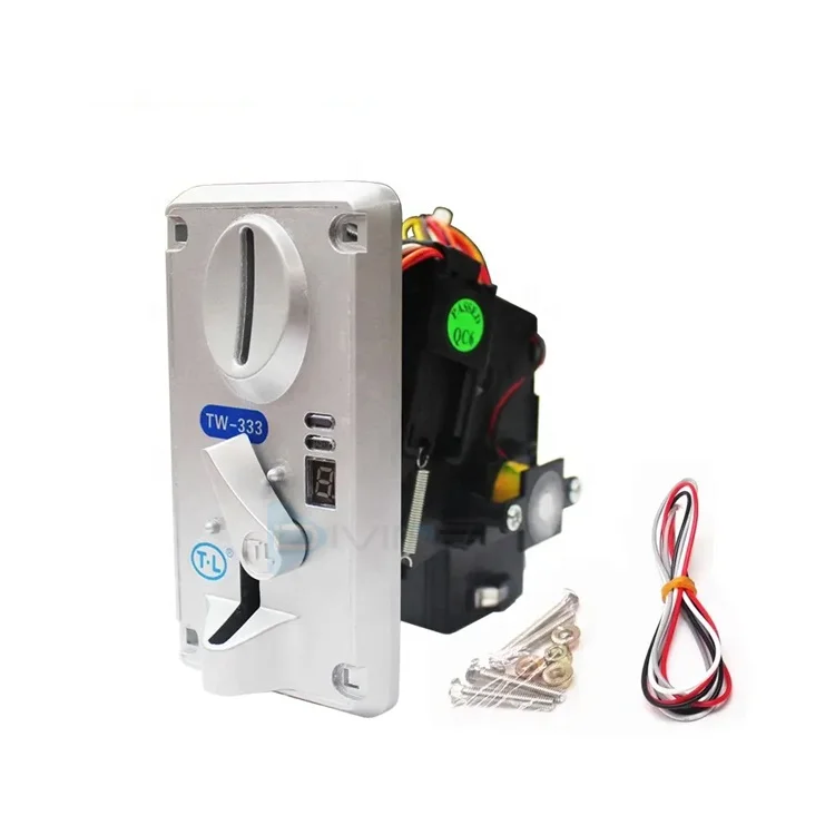 TW-333 Coin projector CPU Comparable Coin Selector Electronic Mulit Coin Acceptor