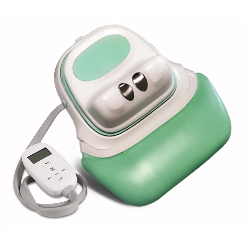 fashion  green  7.5CM Best selling neck traction therapy device cervical massager neck shoulder  massager heating