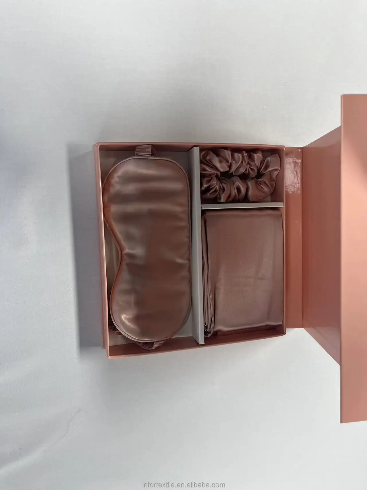 silk pillowcase sleep mask scrunchie mulberry silk eyemask set travel Comfortable luxury 100% Silk Eye Mask