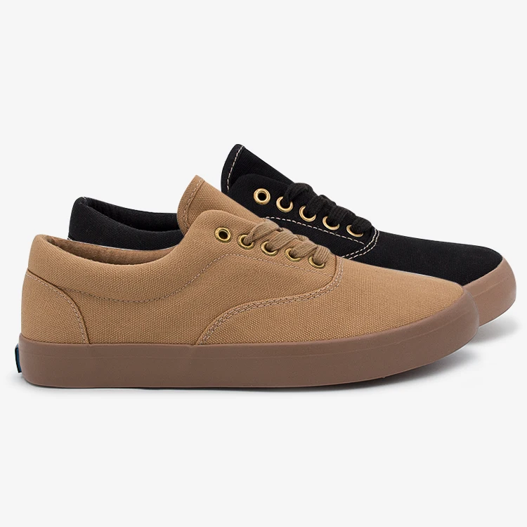 Low Cut Lace Up Cool Men Shoes Canvas Upper Men Casual Shoes and Sneakers