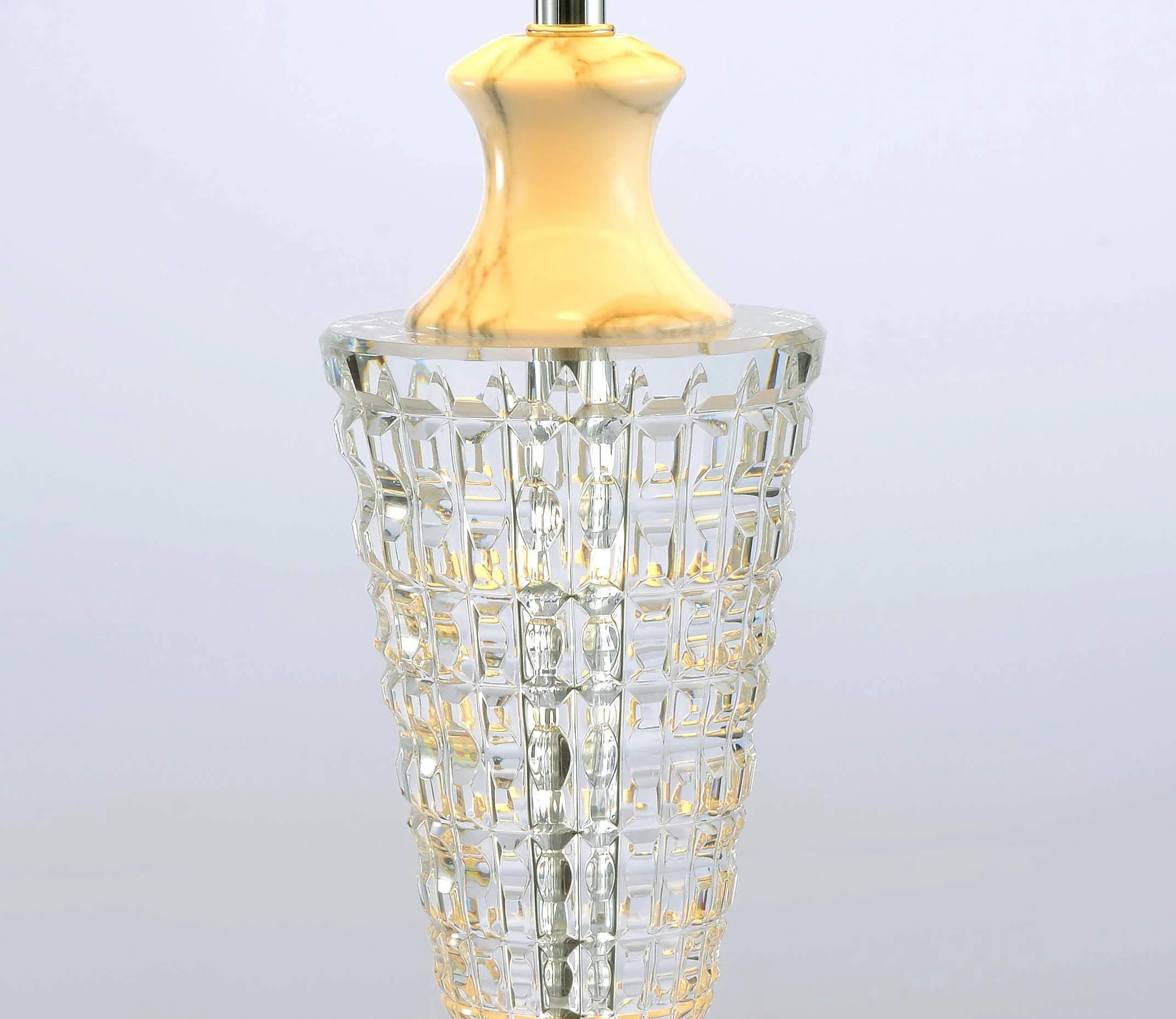  New design luxury clear Crystal lamp body baccarat crystal Table Lamp for home hotel