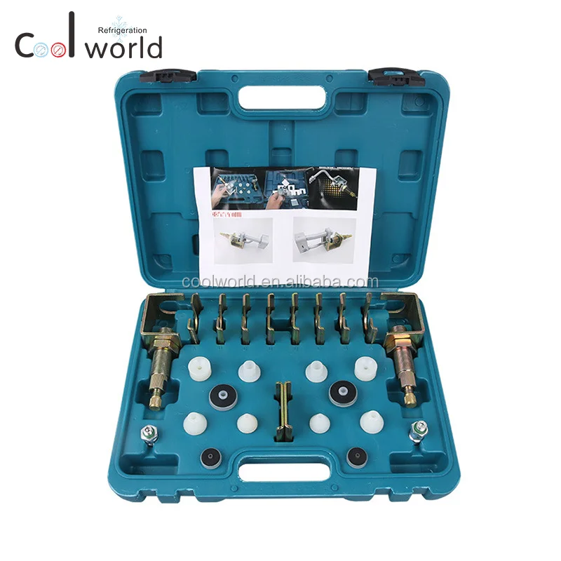 108pcs Universal car Air Conditioning Leak Detection Tool Auto Repair Tool for Car Air Conditioner System