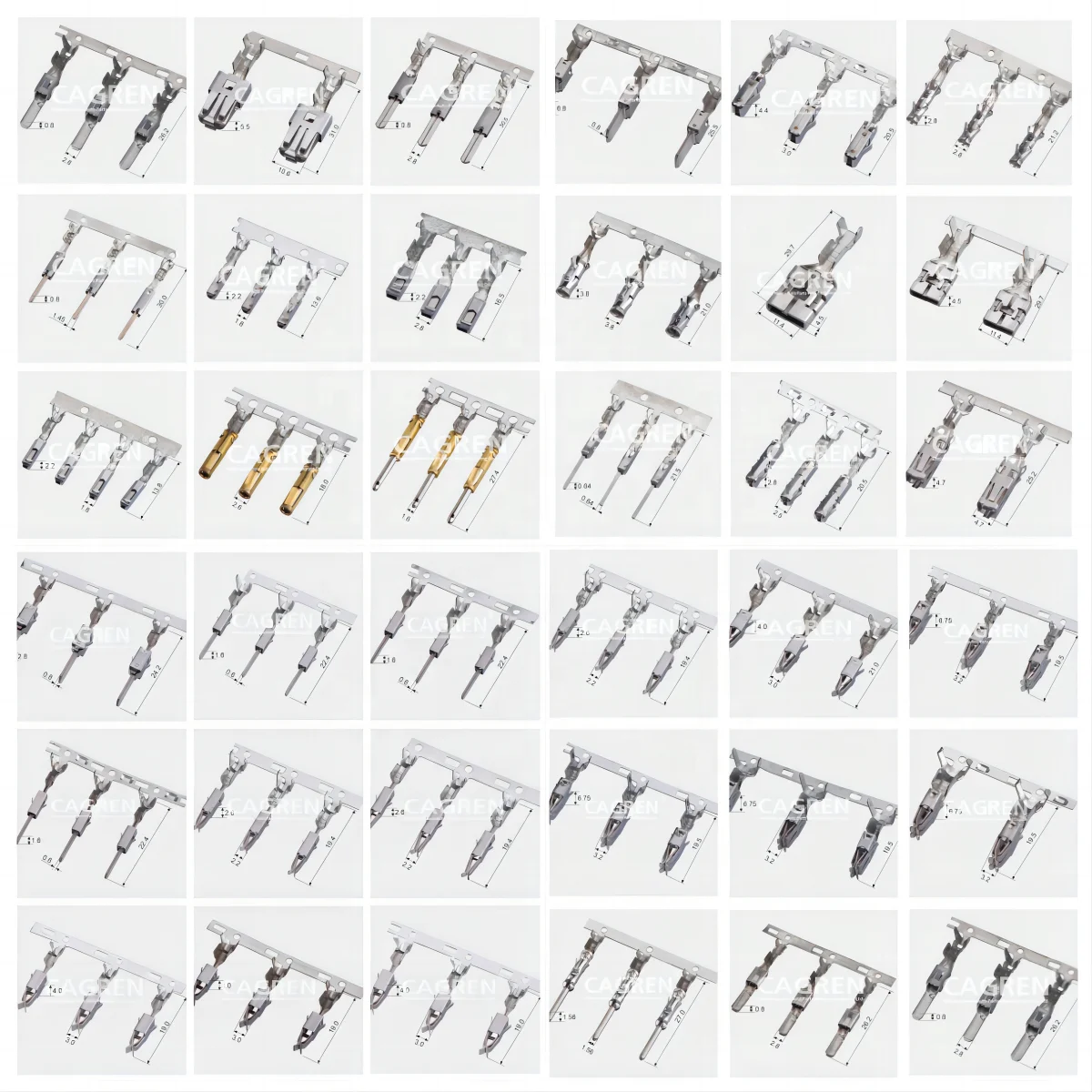 Connector EPC E-4995 2 pin female and male  electrical Waterproof crimp connector for Ford 3U2Z-14S411-EKB