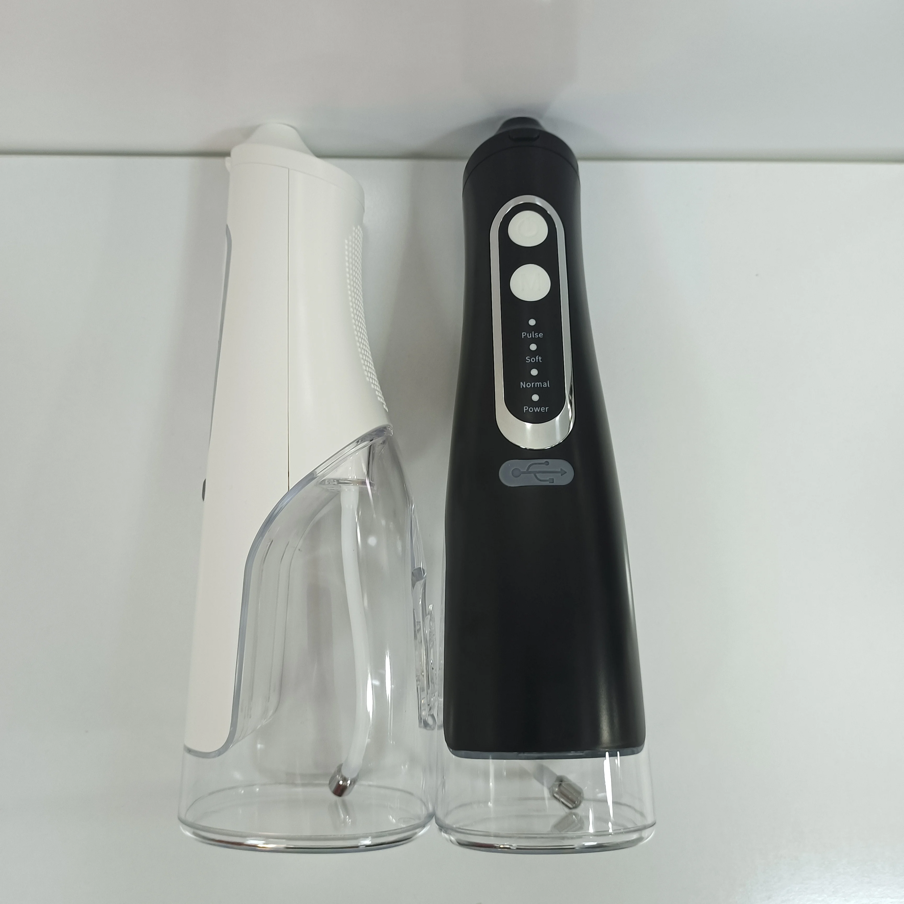 Model M209 360 degrees nozzle rotation mute Water Flosser Four memory modes Type-c hidden charging port IPX7 waterproof