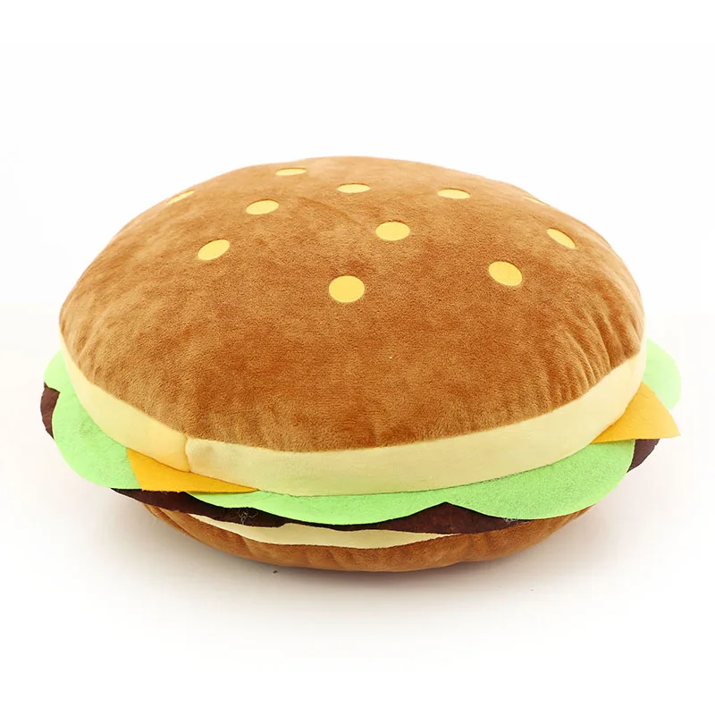 inside out softest plush online handmade bulk buy hamburger food stuffed toy