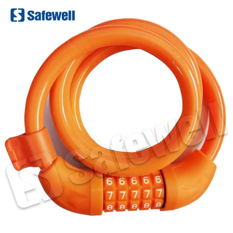 SWACAL-03 велосипед кабель комбинация 5 цифр Велосипедные замки для дорожного горный