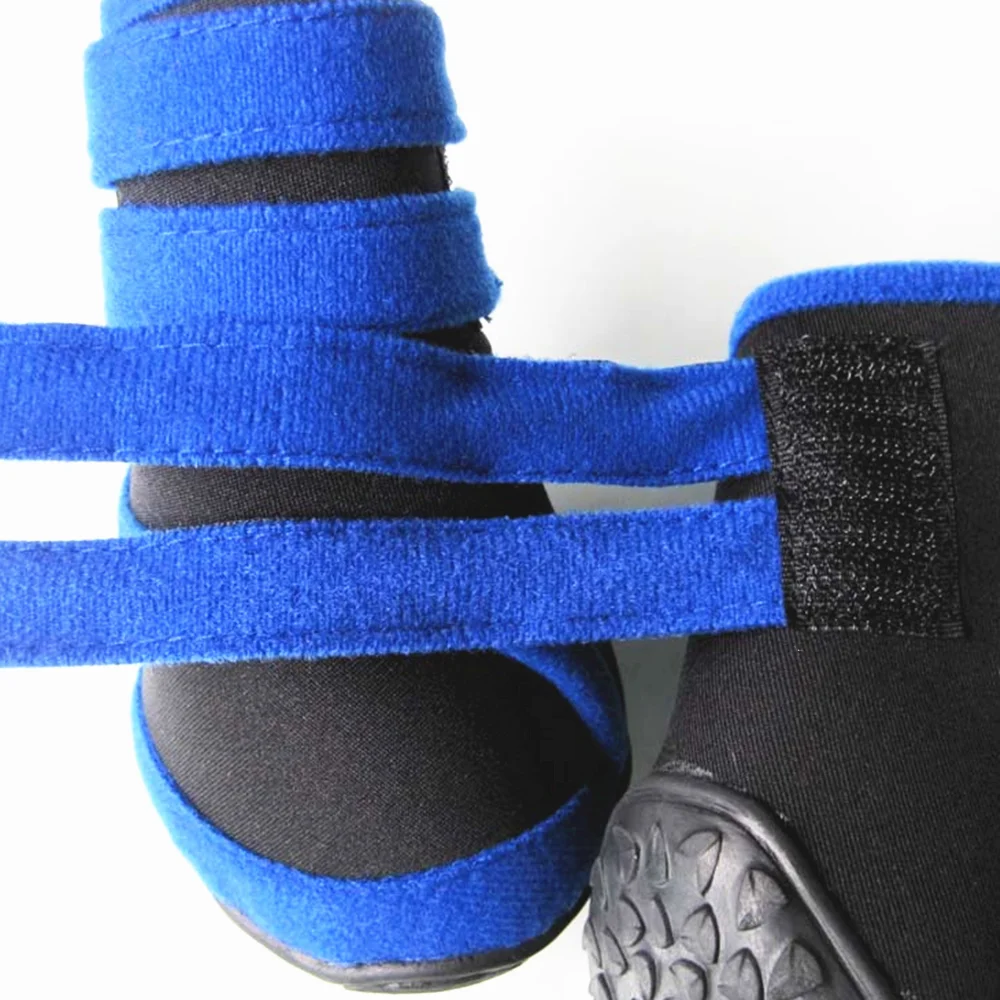 high grade dog Diving shoes XS-L size pet dog shoes with oxford bottom pink red blue pet supplies dog shoes