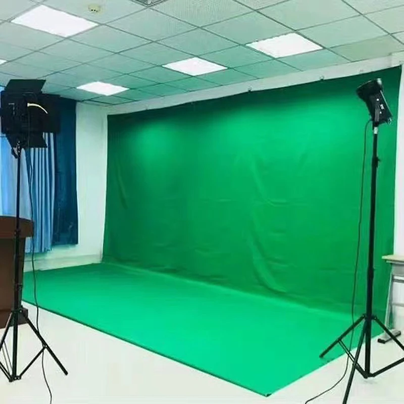 photographic background 3 M X 6 M Photo Backdrop Screen Background Stand Video Photography Green Lighting Kit Backdrops Cloth