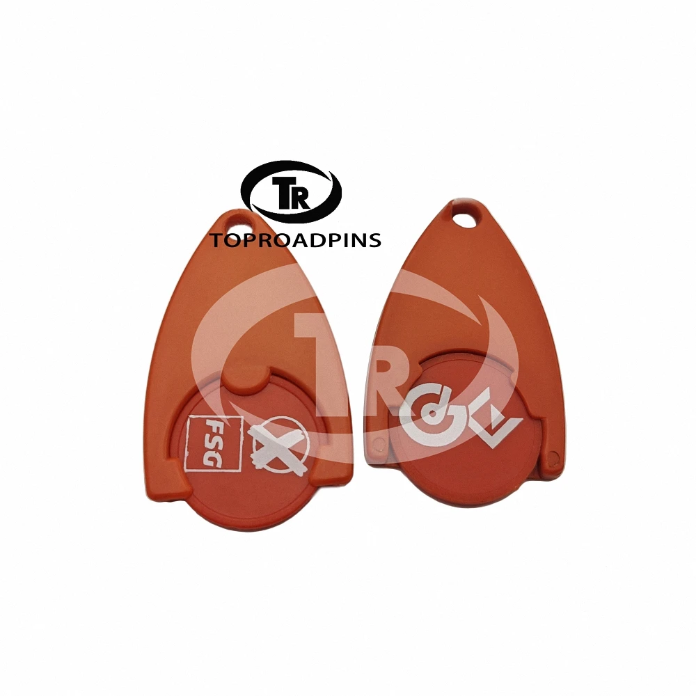 supermarket shopping cart trolley coin  token keychain holder lock  heart shaped  love metal Caddy coin with keyring